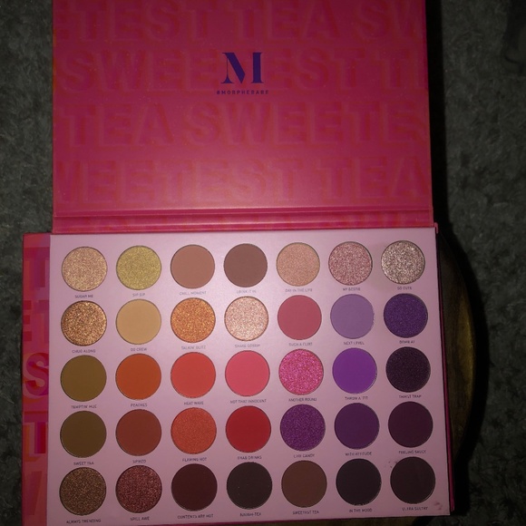 NIB 35T MORPHE SWEETEST TEA ARTISTRY PALETTE 💖🎨 - Picture 2 of 4